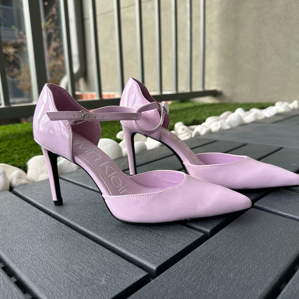 Calvin Klein Women's Pink High Heel Shoes
